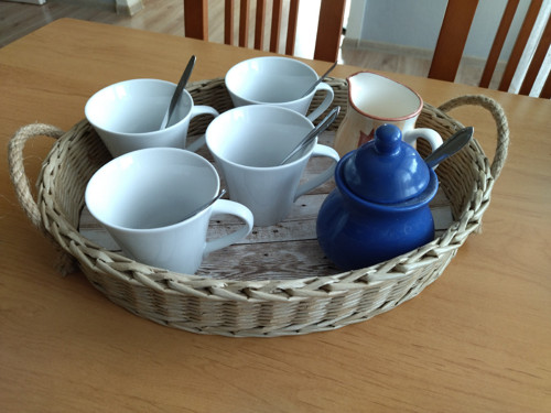 Tác na kávu oválný — foto 5
