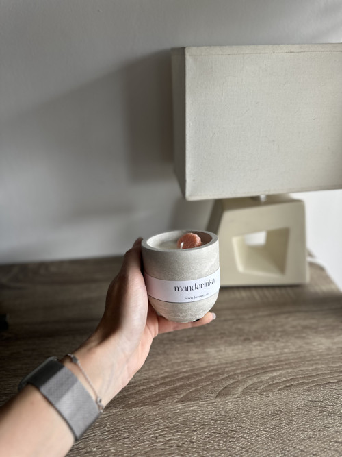 Sójová svíčka - mandarinka — foto 2