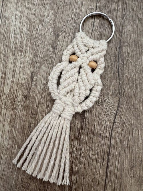 Macramé sovička — foto 3