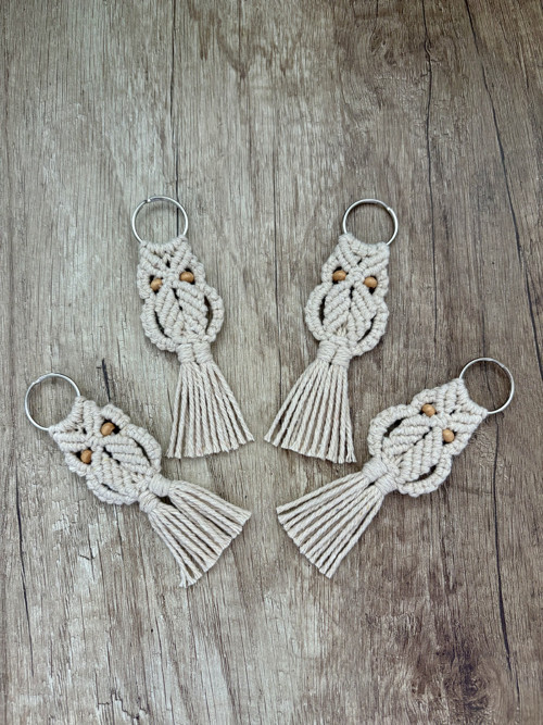 Macramé sovička — foto 2