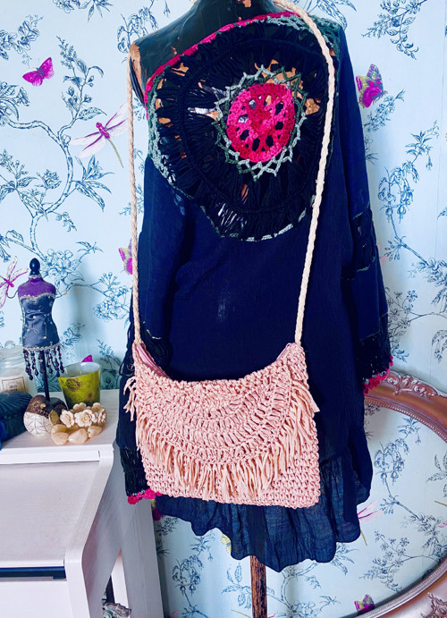 Kabelečka boho lýková — foto 2