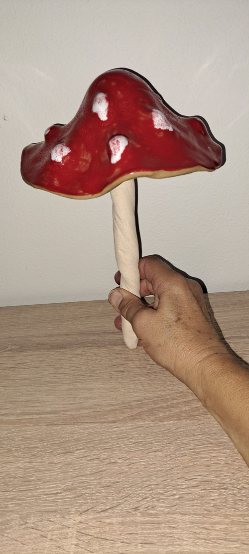 Muchomůrka MEGA2-průměr kloboučku 16cm — foto 2