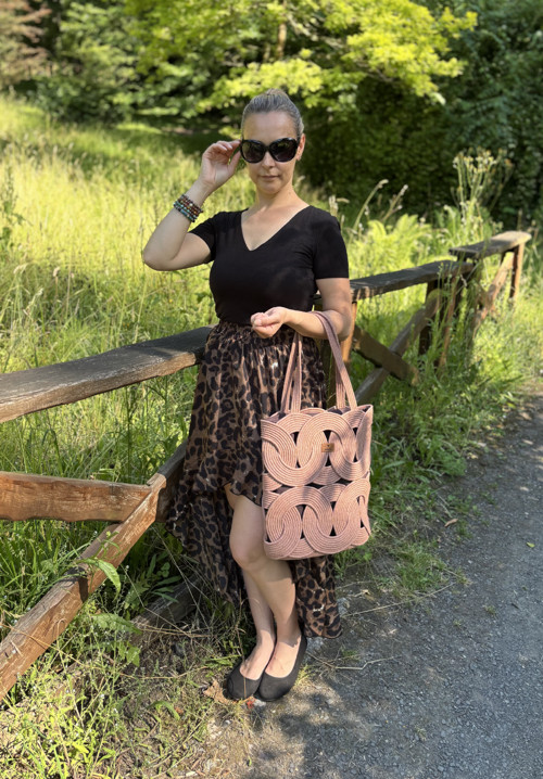 Originální kabelka ze šňůr — foto 5