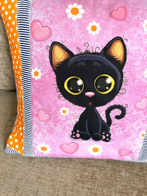 Povlak na polštář patchwork — foto 3