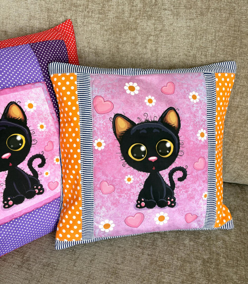 Povlak na polštář patchwork — foto 4