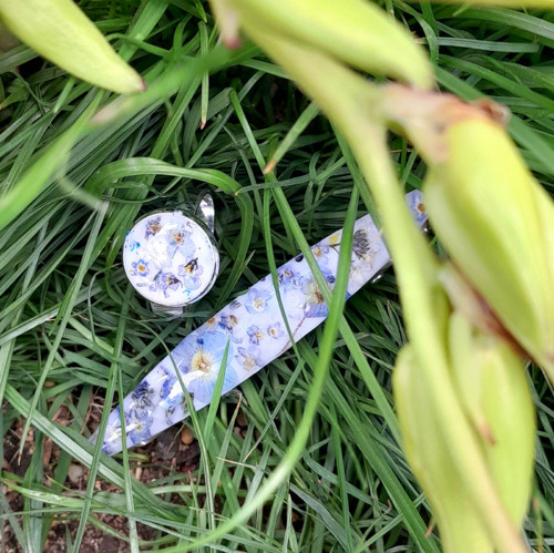 Sponka do vlasů Pomněnka — foto 2