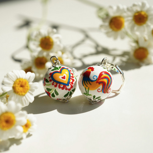 Folklórní náušnice - Slovácko — foto 2