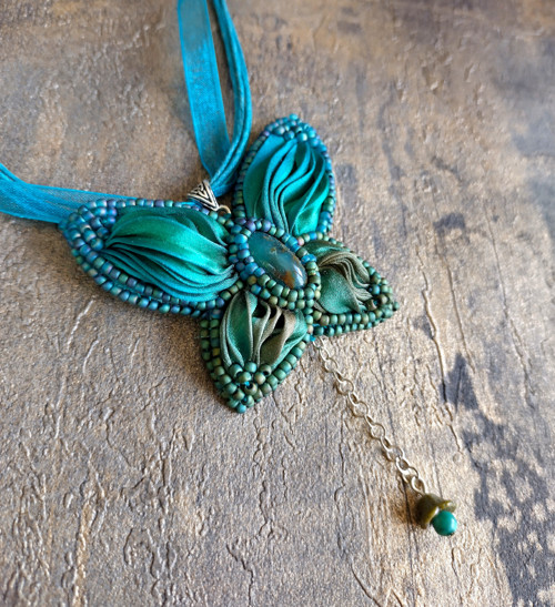 Náhrdelník Deep Sea Butterfly — foto 4