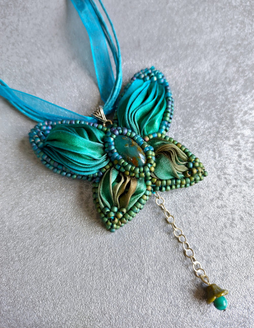 Náhrdelník Deep Sea Butterfly — foto 3