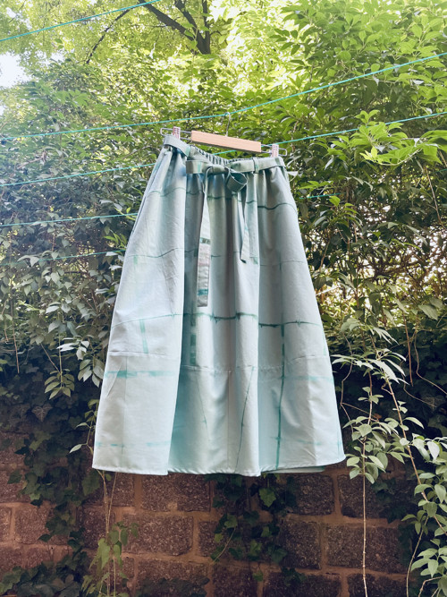 Shibori sukně Otla — foto 3