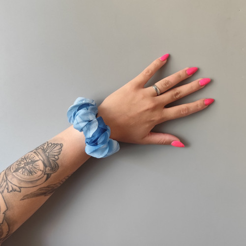 Scrunchie gumička Nebeská L — foto 3