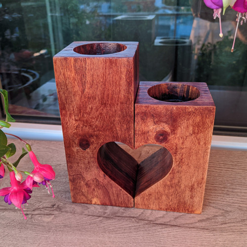 Romantické svícny, sada 2 ks — foto 4