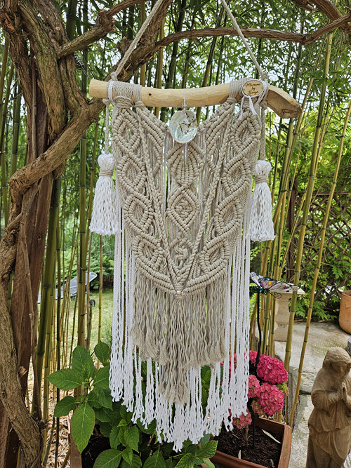 Macrame proměny s mušlí abalone — foto 2