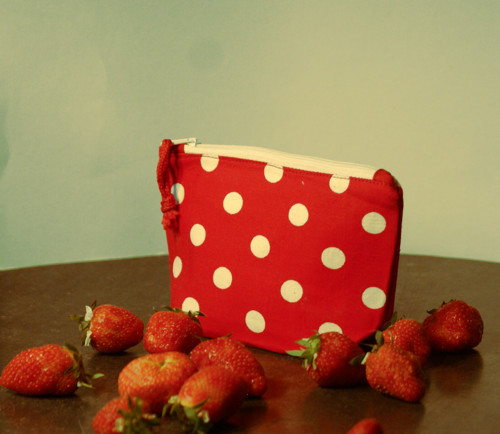 Taštička puntíkatá 18 x11cm. — foto 2