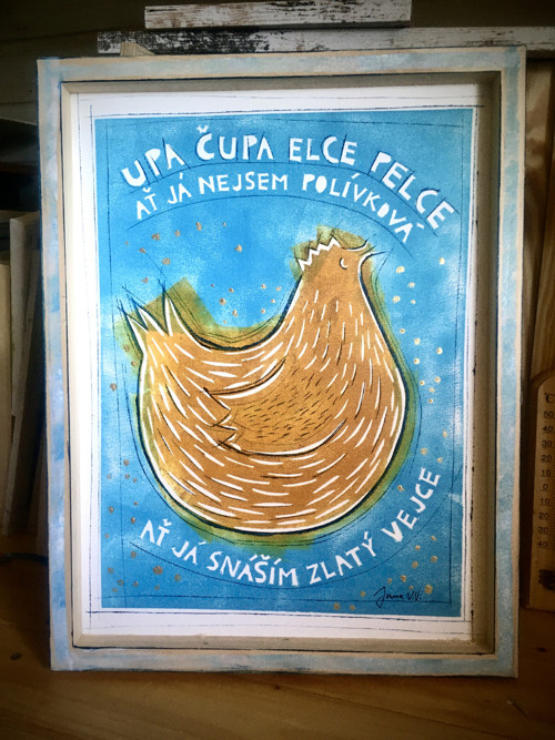 Zlatonosná slepice — foto 4