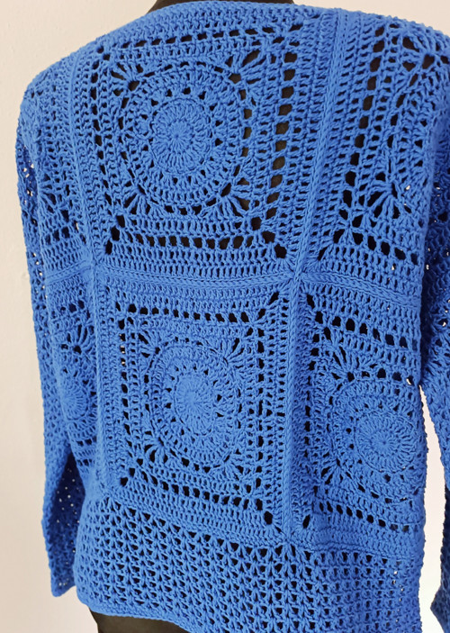 Svetr blue cobalt — foto 4