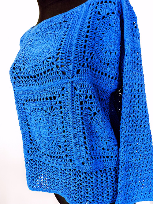 Svetr blue cobalt — foto 2