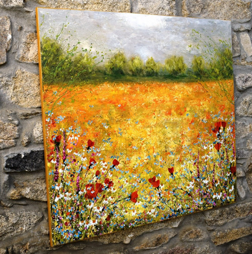 Přede žněmi........100x110cm — foto 3