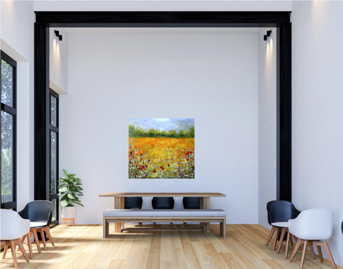 Přede žněmi........100x110cm — foto 4