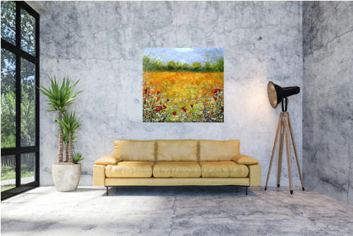 Přede žněmi........100x110cm — foto 6