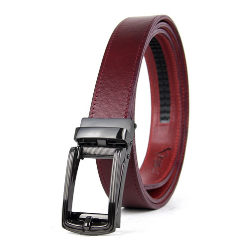 Kožený opasok, 3cm, automatická pracka - STRINGER — foto 3