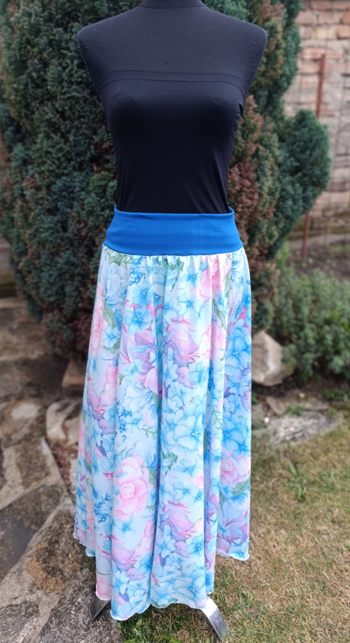 Dámská maxi sukně květy X — foto 2