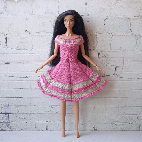 Oblečky pro Barbie, FR, Integrity - šaty — foto 2