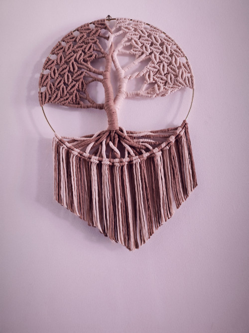 Strom života macrame — foto 3