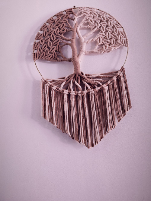 Strom života macrame — foto 2