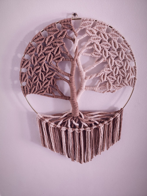 Strom života macrame — foto 4