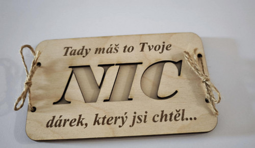 NIC - obálka na peníze — foto 2