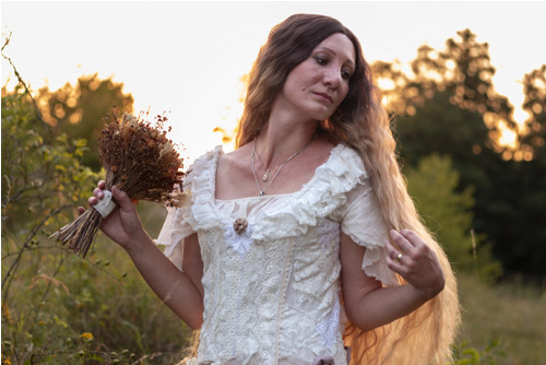 Shabby-chic šaty — foto 4