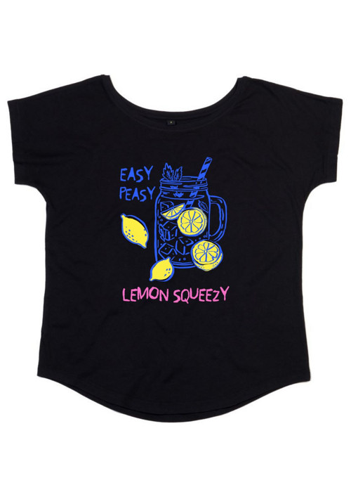 Bio dámské tričko "Easy peasy lemon squeezy" — foto 2