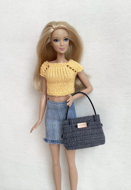 Džínová kabela pro Barbie — foto 2