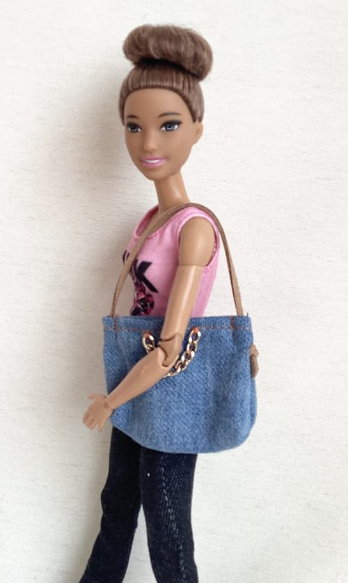 Džínová kabela pro Barbie — foto 2