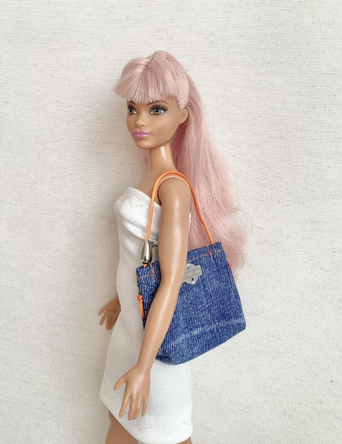 Džínová kabela pro Barbie — foto 3
