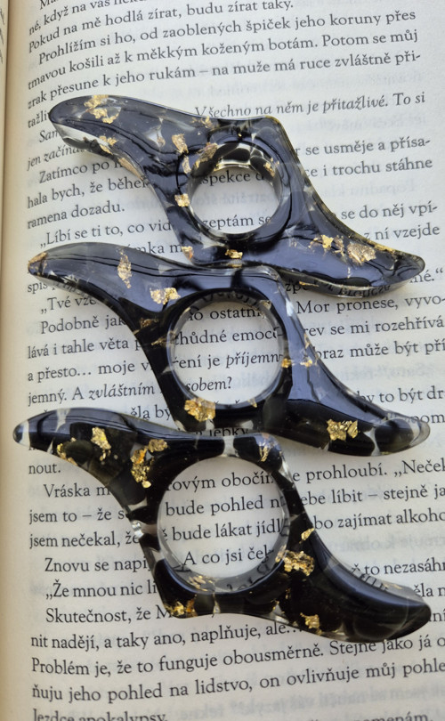 Držák stránek obsidián — foto 3
