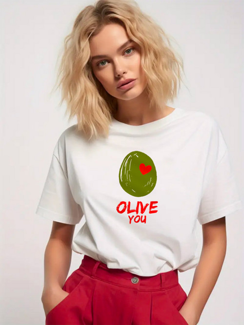 Tričko OLIVE YOU — foto 2