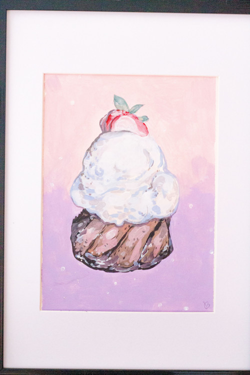 Originální malba - Cupcake — foto 2