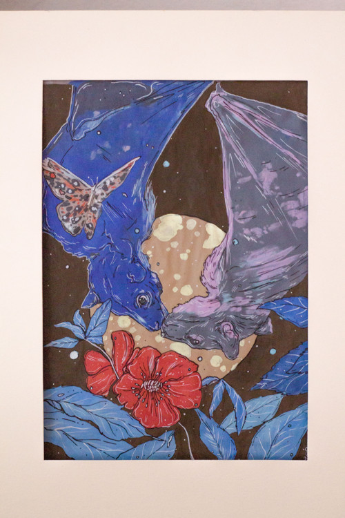 "Netopýří láska" - gouache — foto 2