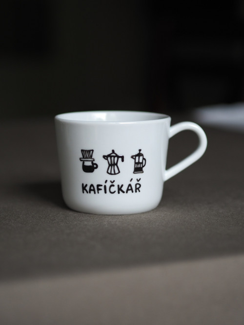 Malovaný hrníček KAFÍČKÁŘ — foto 3