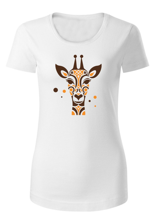 BIO BAVLNA - dám.triko "BOHO GIRAFFE" — foto 3