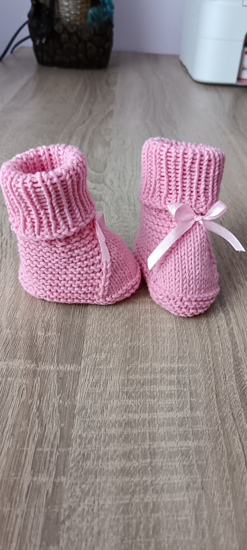 Pletené botičky — foto 3