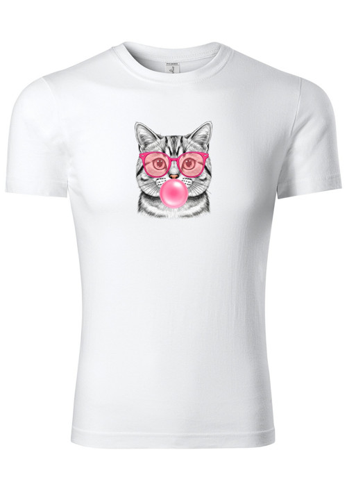 Dětské tričko "Cat in pink glasses" — foto 2