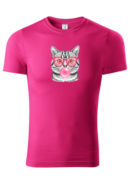 Dětské tričko "Cat in pink glasses" — foto 3
