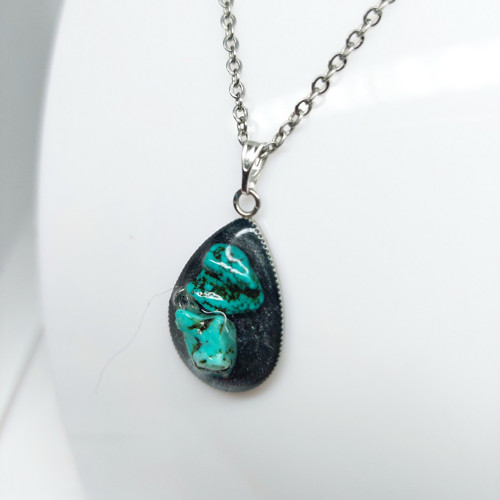 Orgonit přívěsek Turquoise tear /25148/ — foto 2
