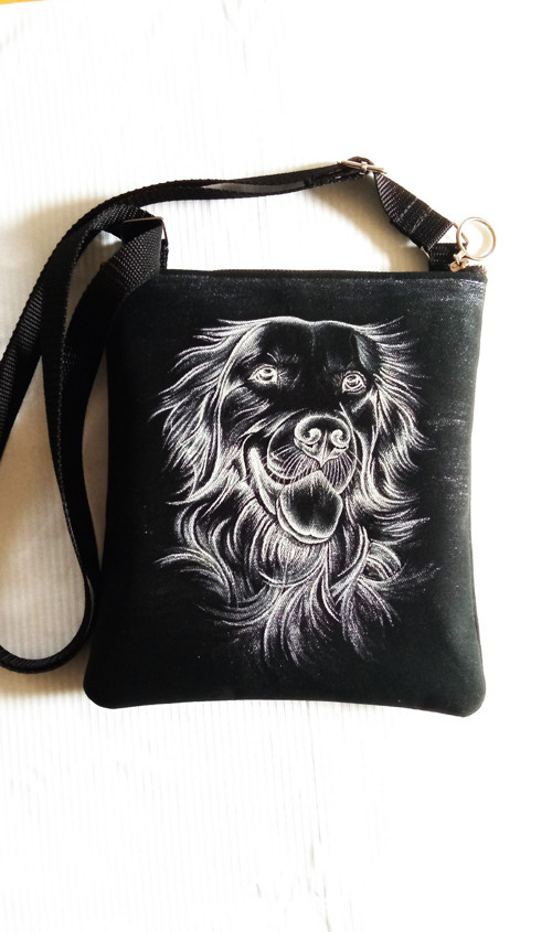 Crossbody-STŘÍBRNÝ RETRÍVR — foto 2