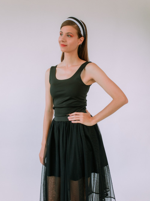 Miestny Elastický Top Tobi (Čierny) — foto 3