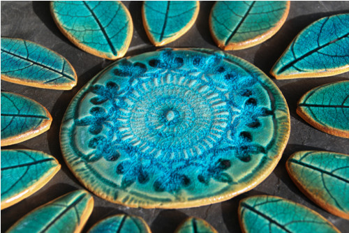 Mandala z keramických komponentů 133 — foto 2