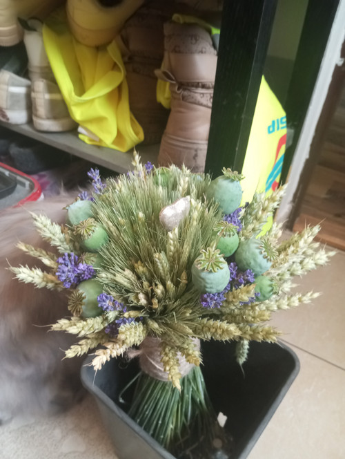 Slaměné a obilné kytice — foto 4